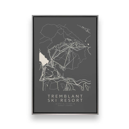 Canadian Ski Trip, Set of 6 Canvas Prints