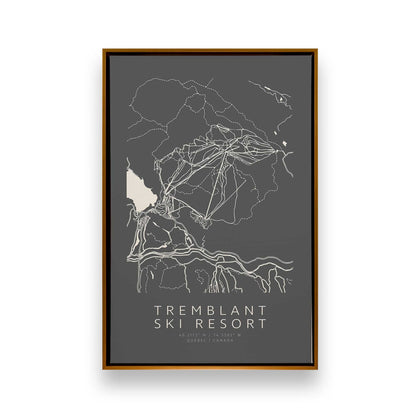 Canadian Ski Trip, Set of 6 Canvas Prints