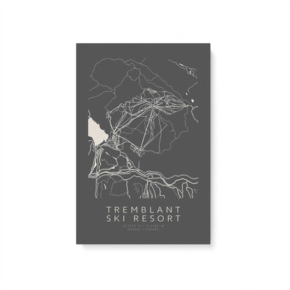 Canadian Ski Trip, Set of 6 Canvas Prints