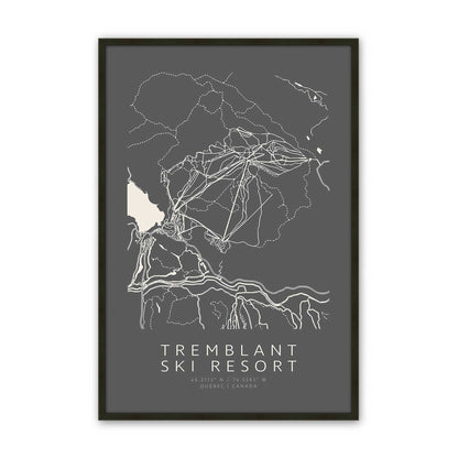 [Color:Satin Black], Picture of art in a Satin Black frame
