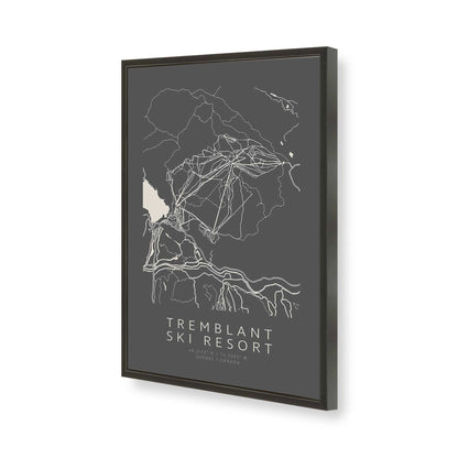 [Color:Satin Black], Picture of art in a Satin Black frame of the corner