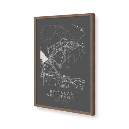 [Color:Walnut], Picture of art in a Walnut frame of the corner