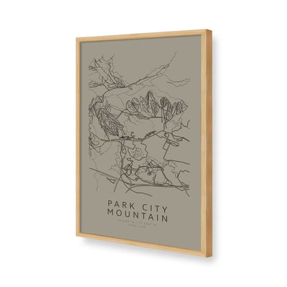 [Color:American Maple], Picture of art in a American Maple frame of the corner