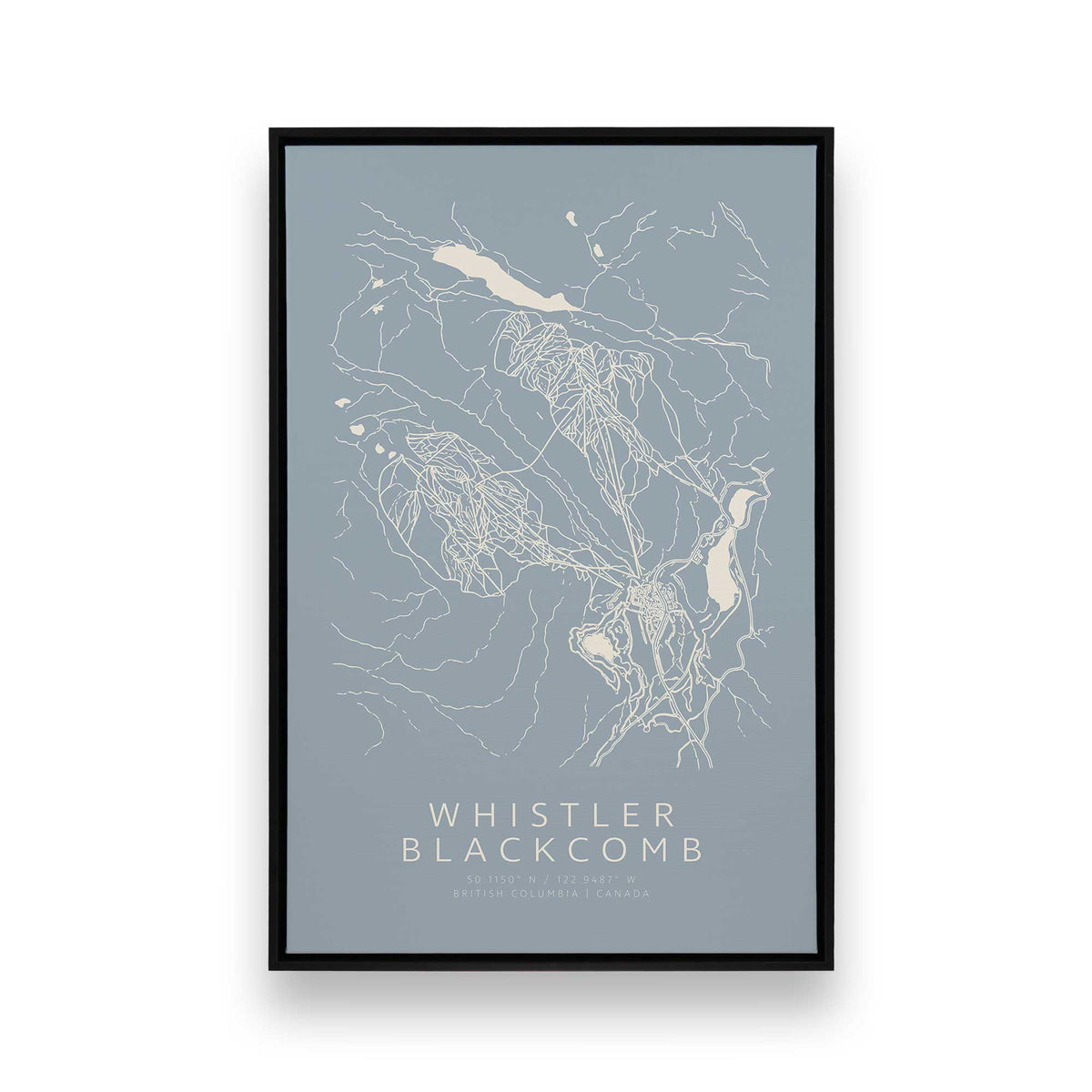 Canadian Ski Trip, Set of 6 Canvas Prints