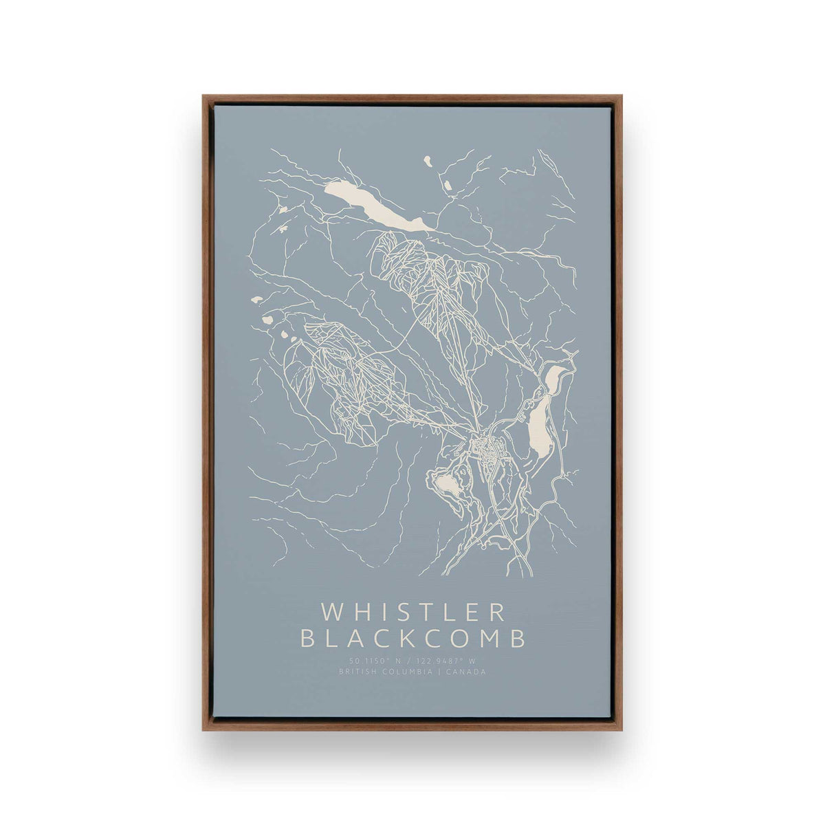 Canadian Ski Trip, Set of 6 Canvas Prints