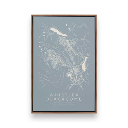 Canadian Ski Trip, Set of 6 Canvas Prints
