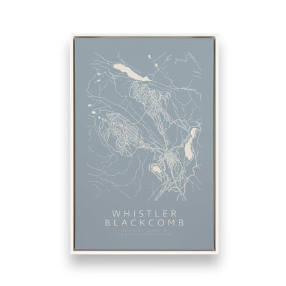 Canadian Ski Trip, Set of 6 Canvas Prints