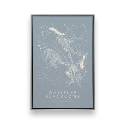 Canadian Ski Trip, Set of 6 Canvas Prints