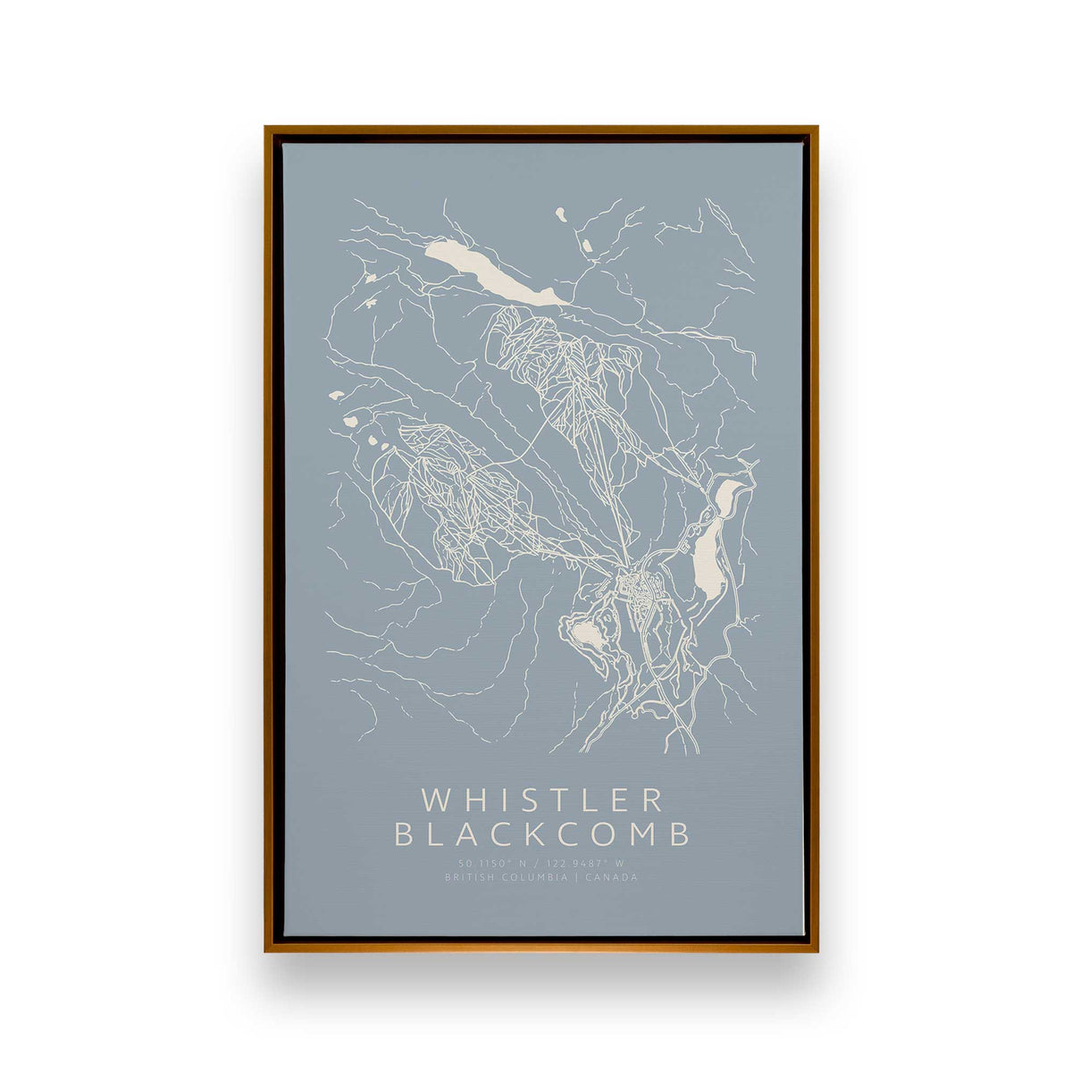 Canadian Ski Trip, Set of 6 Canvas Prints