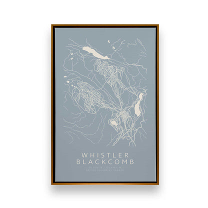 Canadian Ski Trip, Set of 6 Canvas Prints