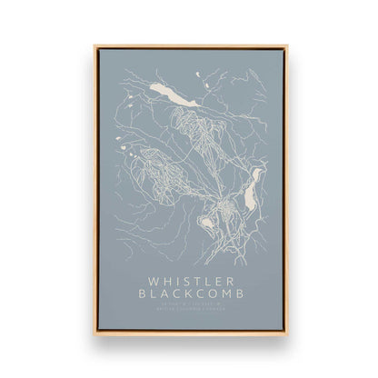 Canadian Ski Trip, Set of 6 Canvas Prints