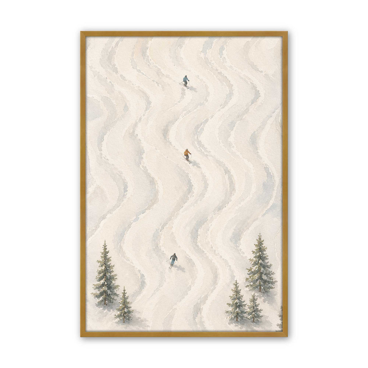 [Color:Polished Gold], Picture of art in a Polished Gold frame