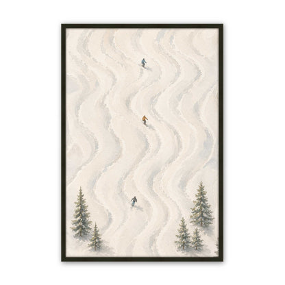 [Color:Satin Black], Picture of art in a Satin Black frame