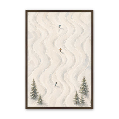 [Color:Brown], Picture of art in a Brown frame
