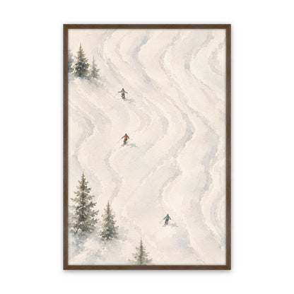 [Color:Walnut], Picture of art in a Walnut frame