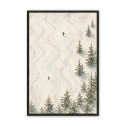 [Color:Satin Black], Picture of art in a Satin Black frame