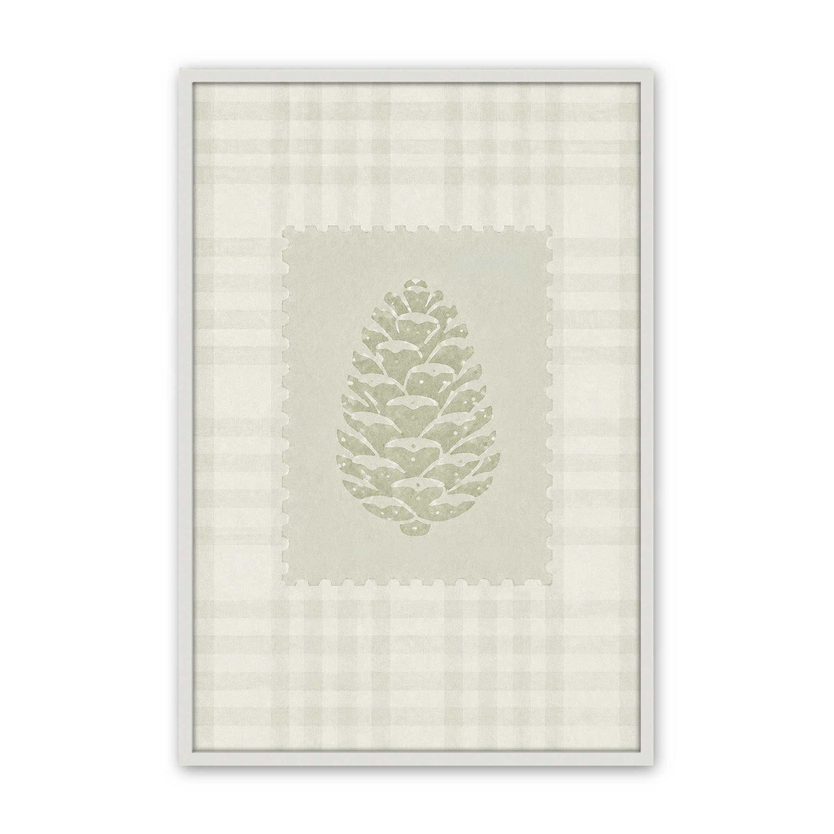 [Color:Opaque White], Picture of art in a Opaque White frame
