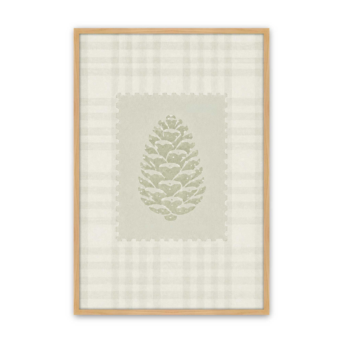 [Color:American Maple], Picture of art in an American Maple frame
