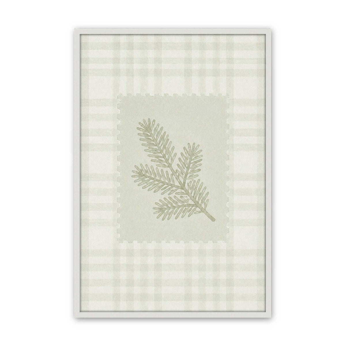 [Color:Opaque White], Picture of art in a Opaque White frame