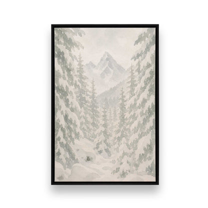 [Color:Satin Black], Picture of art in a Satin Black frame