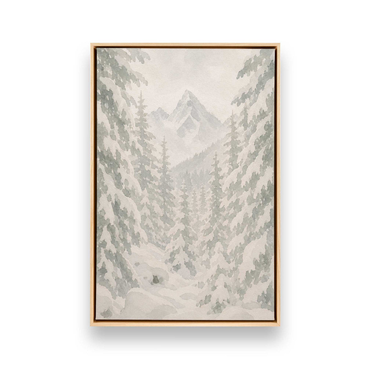 [Color:American Maple], Picture of art in an American Maple frame