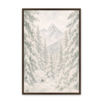 [Color:Brown], Picture of art in a Brown frame