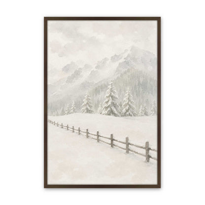[Color:Brown], Picture of art in a Brown frame