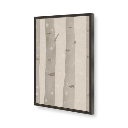 [Color:Satin Black], Picture of art in a Satin Black frame of the corner
