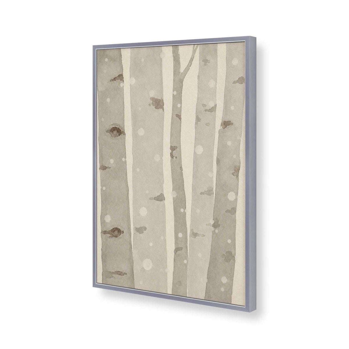 [Color:Polished Chrome], Picture of art in a Polished Chrome frame of the corner