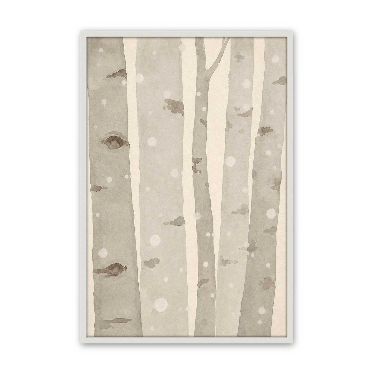 [Color:Opaque White], Picture of art in a Opaque White frame