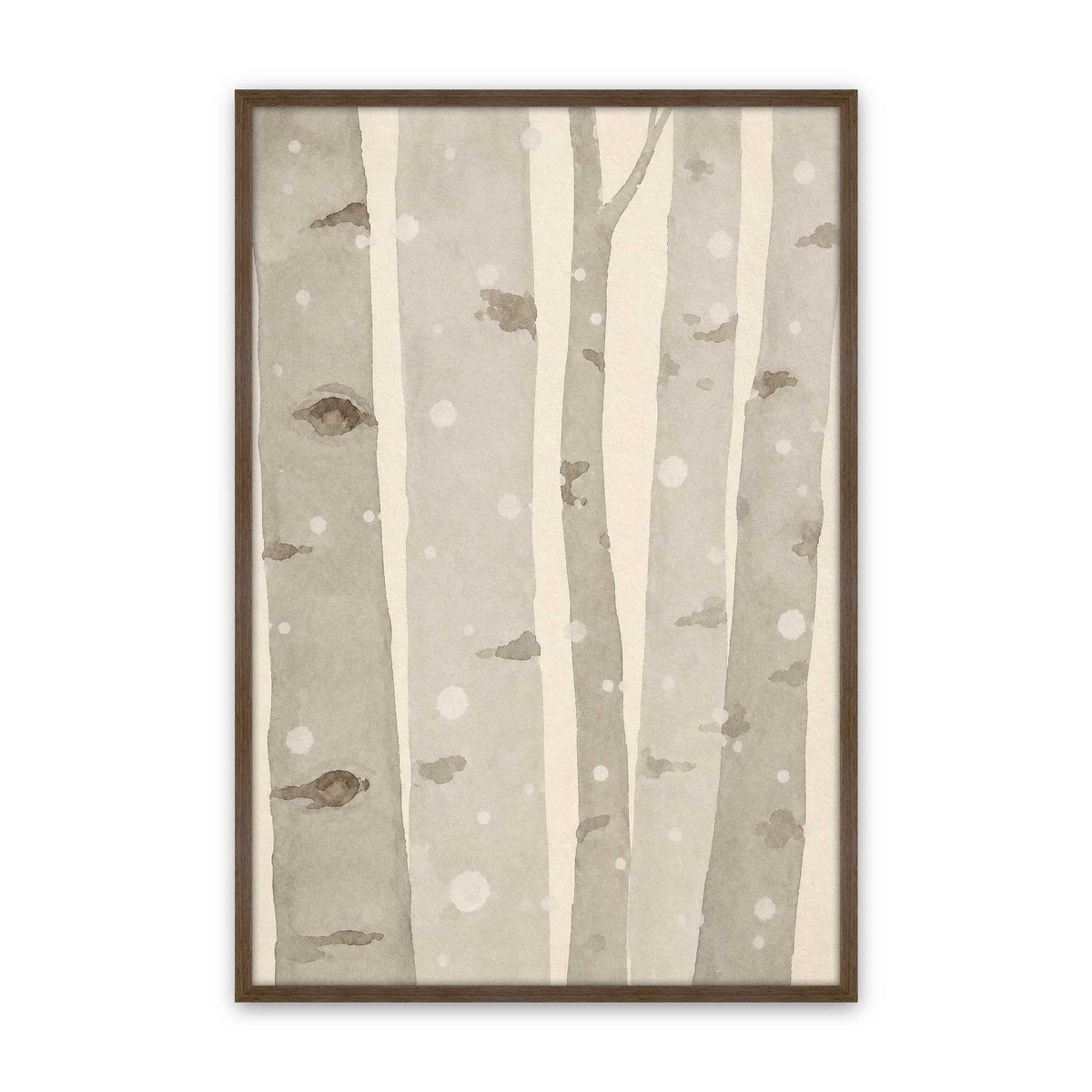 [Color:Walnut], Picture of art in a Walnut frame