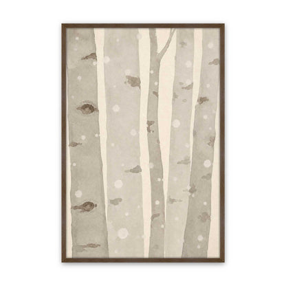 [Color:Walnut], Picture of art in a Walnut frame