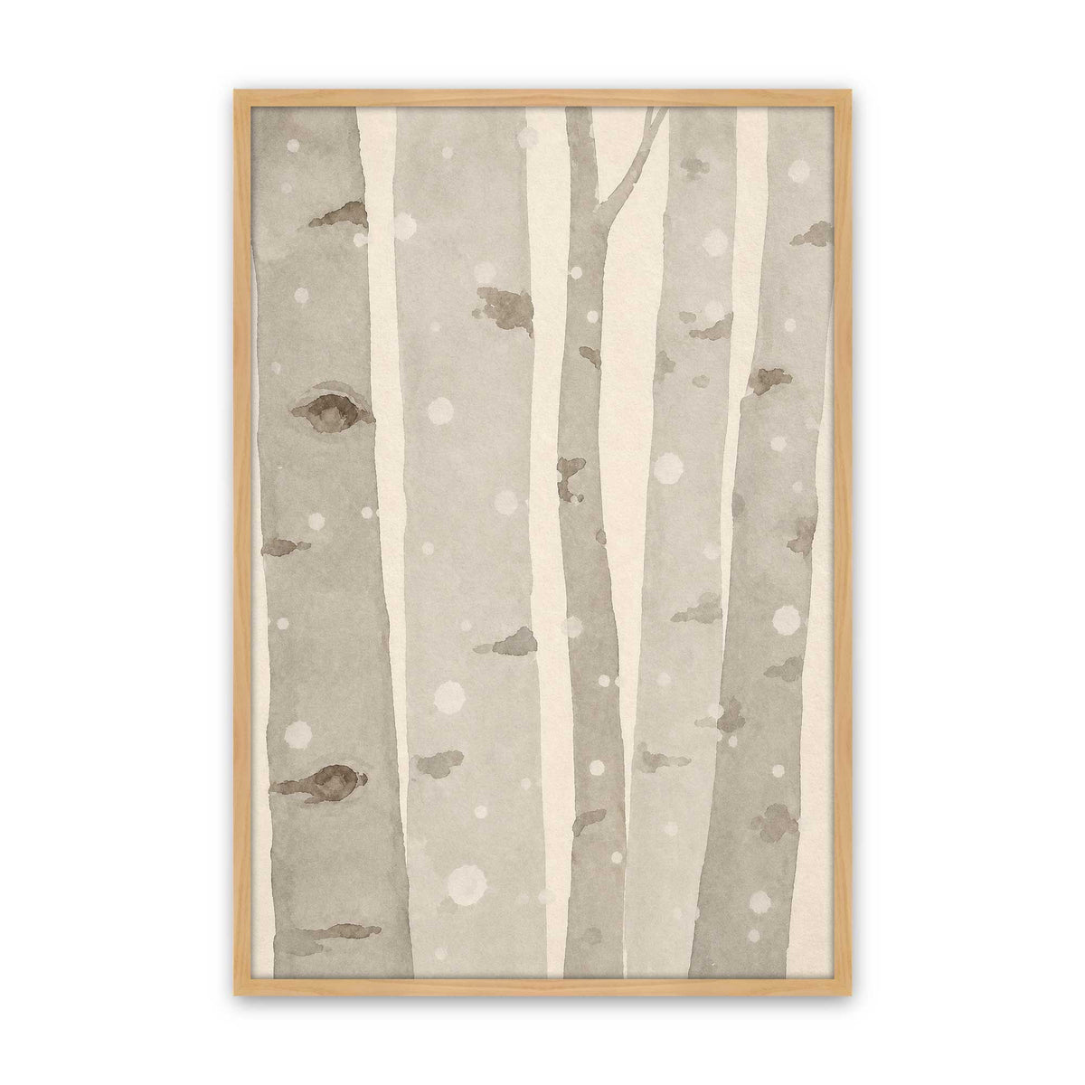 [Color:American Maple], Picture of art in an American Maple frame