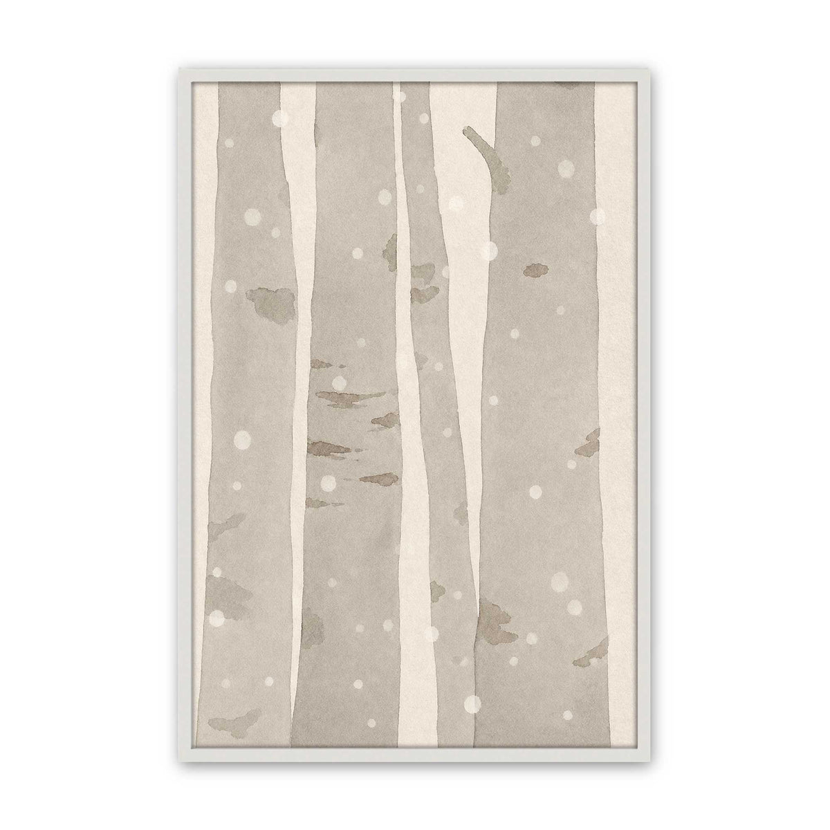 [Color:Opaque White], Picture of art in a Opaque White frame