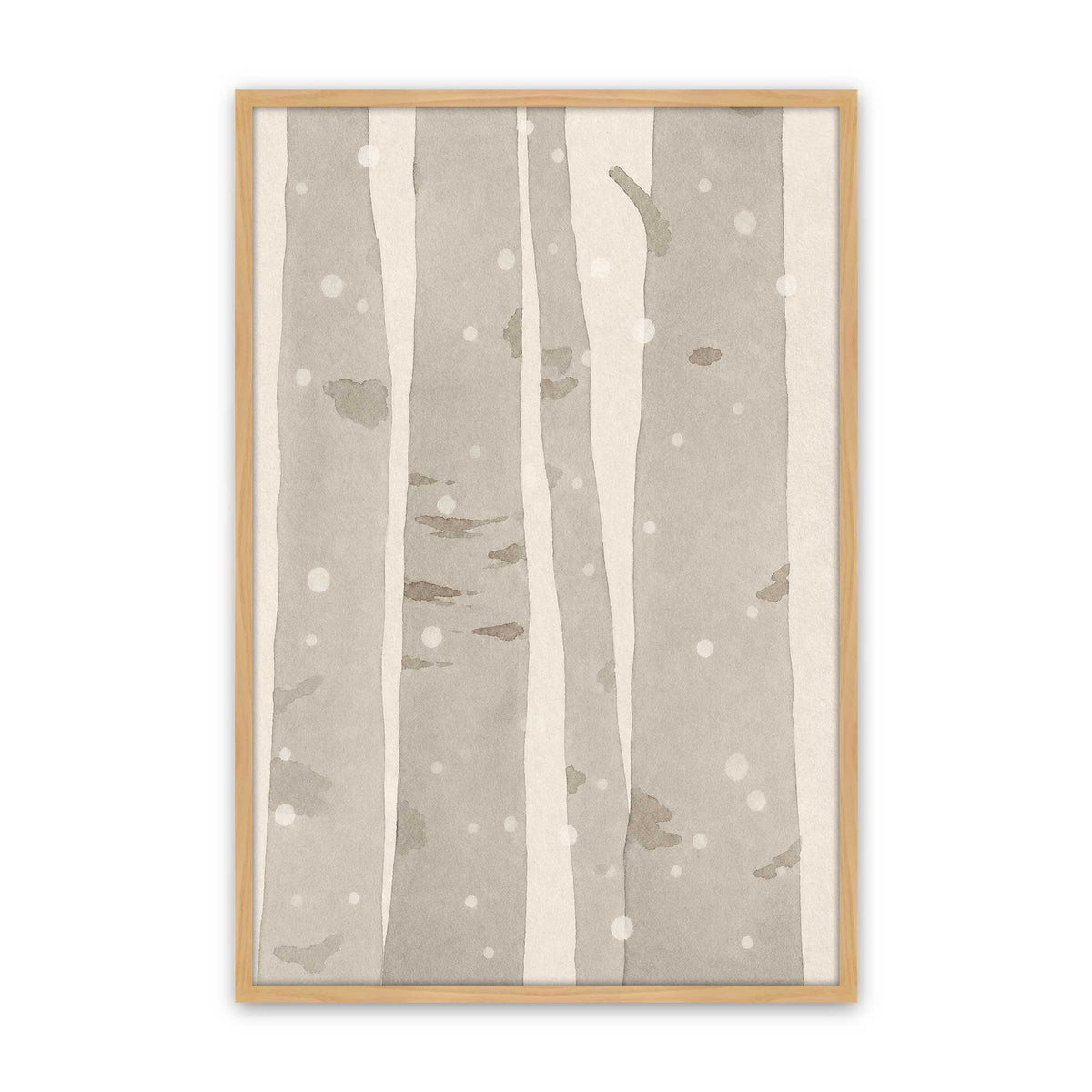 [Color:American Maple], Picture of art in a American Maple frame