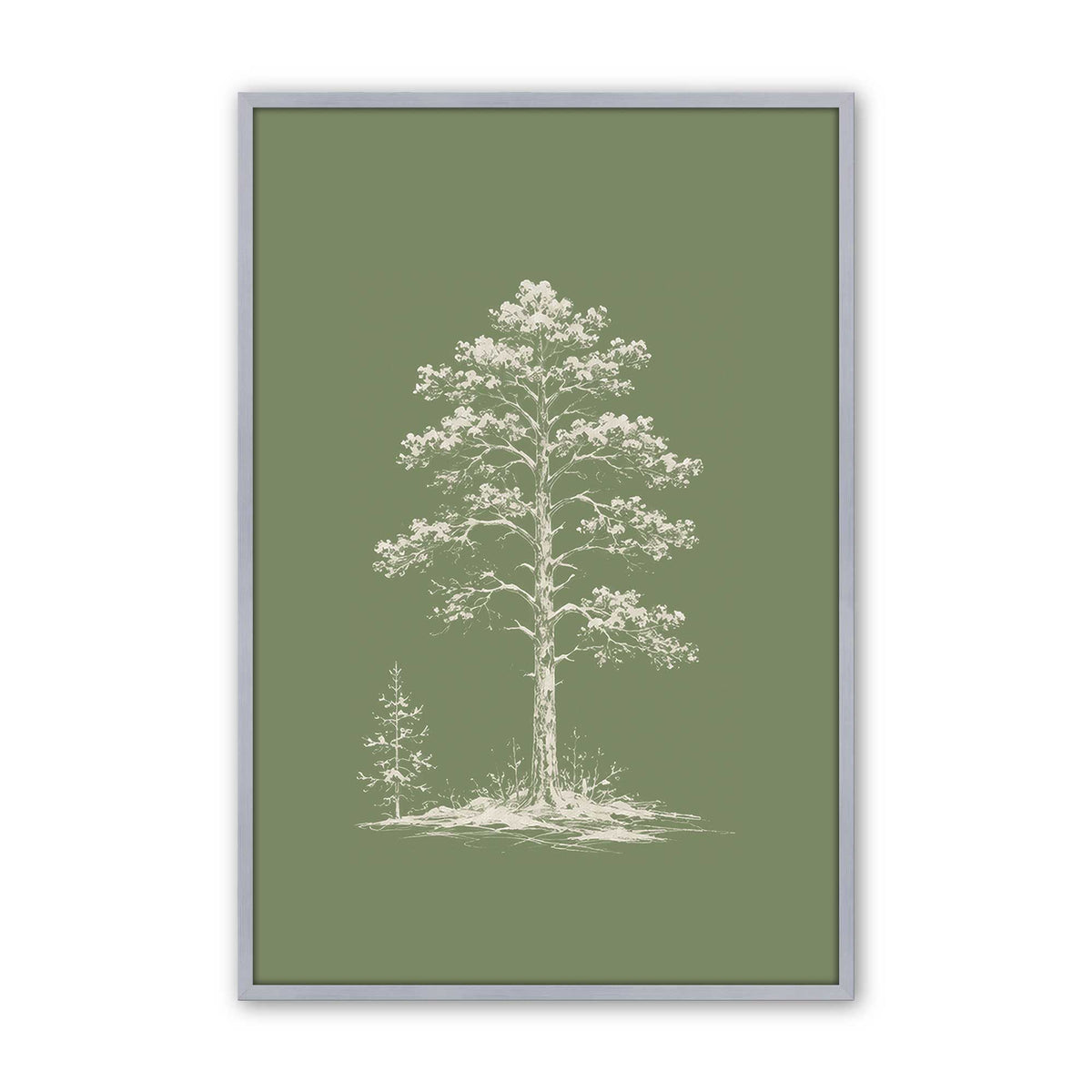 [Color:Polished Chrome], Picture of art in a Polished Chrome frame