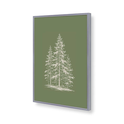 [Color:Polished Chrome], Picture of art in a Polished Chrome frame of the corner