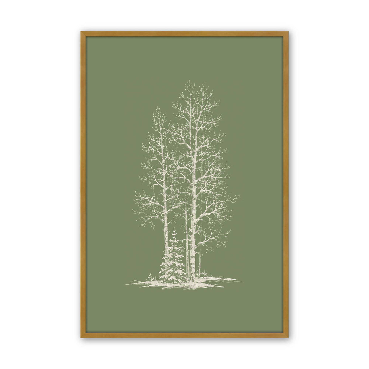 Trees Please Trio Set of 3 At Prints