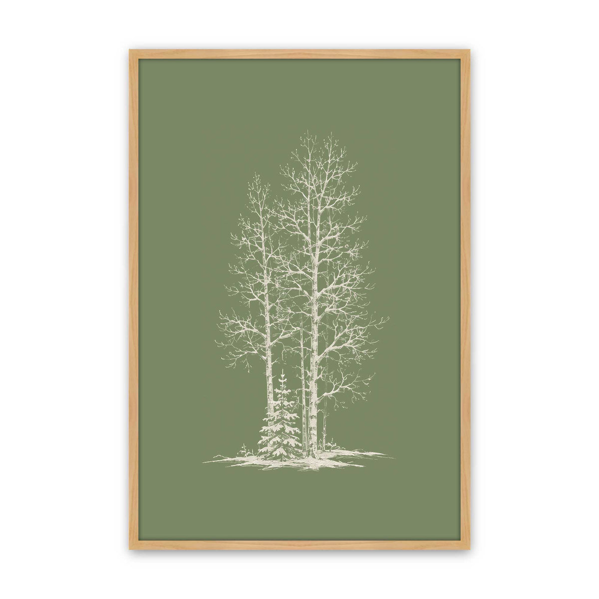 Trees Please Trio Set of 3 At Prints