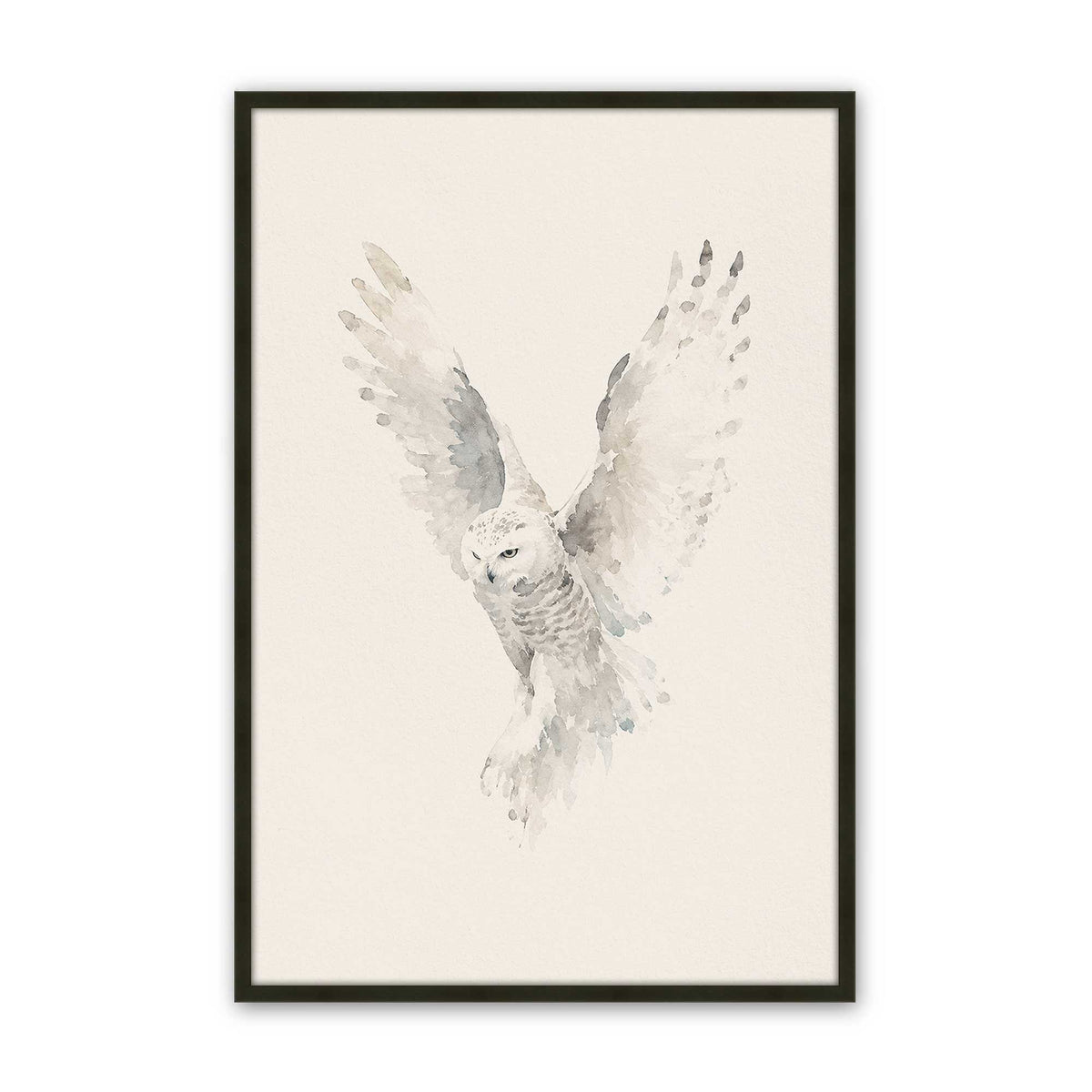 [Color:Satin Black], Picture of art in a Satin Black frame
