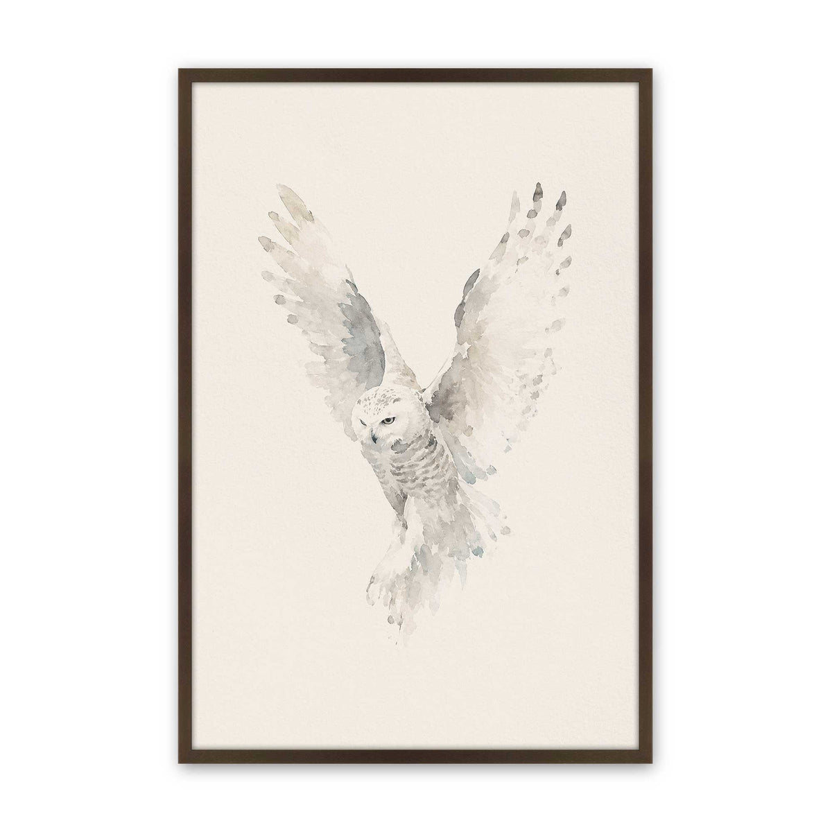 [Color:Brown], Picture of art in a Brown frame