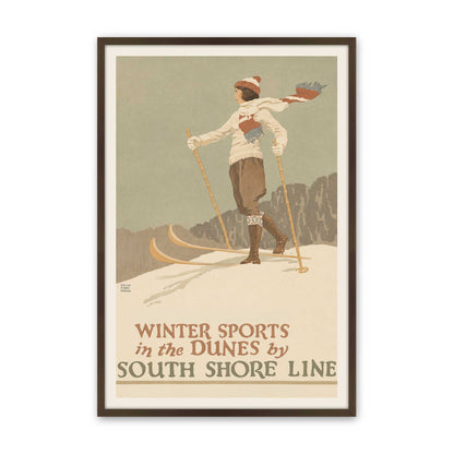 [Color:Brown], Picture of art in a Brown frame