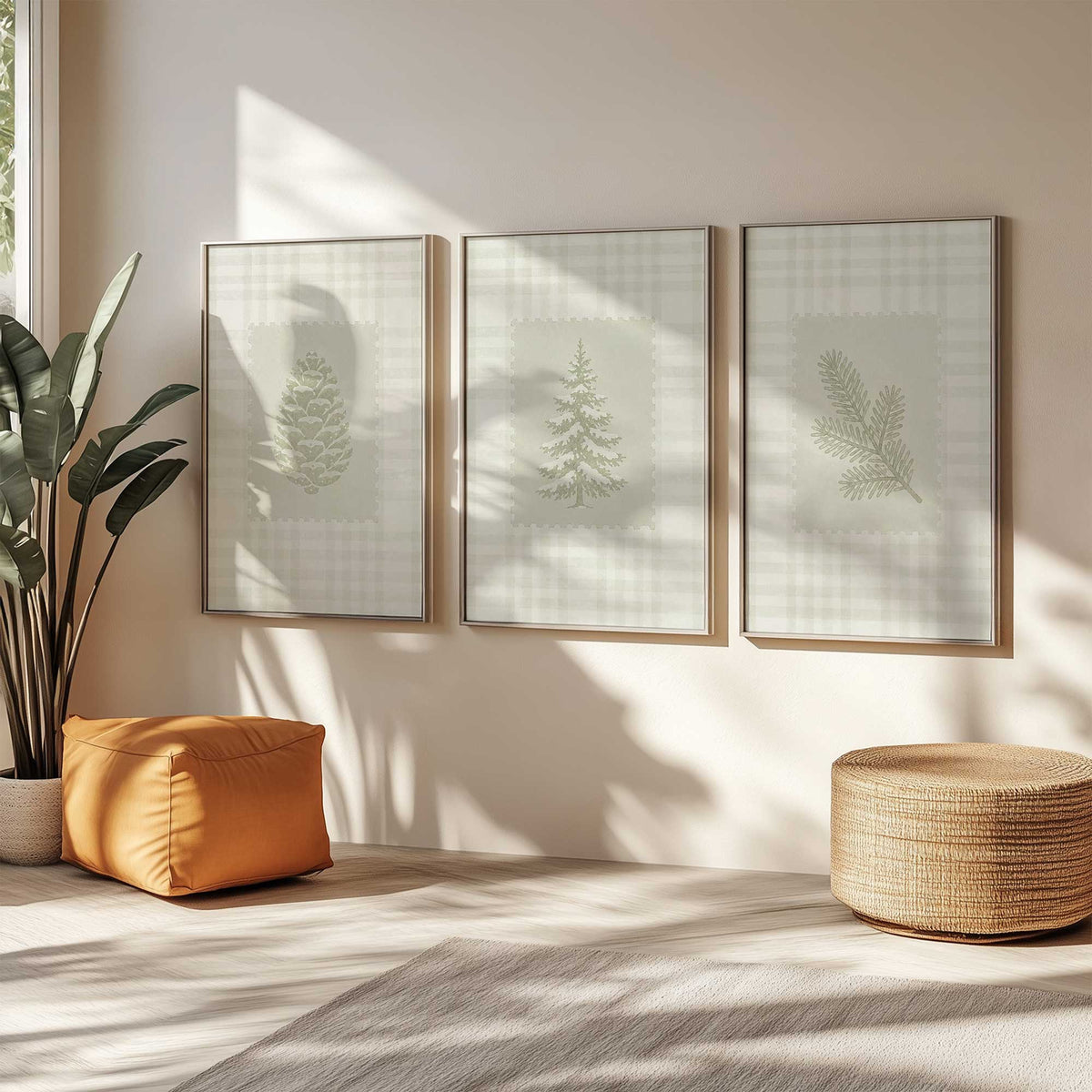 [Color:Belvinder Brown], Picture of art in a Belvinder Brown frame