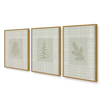 [Color:Polished Gold], Picture of art in a Polished Gold frame at an angle
