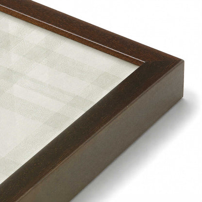 [Color:Belvinder Brown], Picture of art in a Belvinder Brown frame of the corner