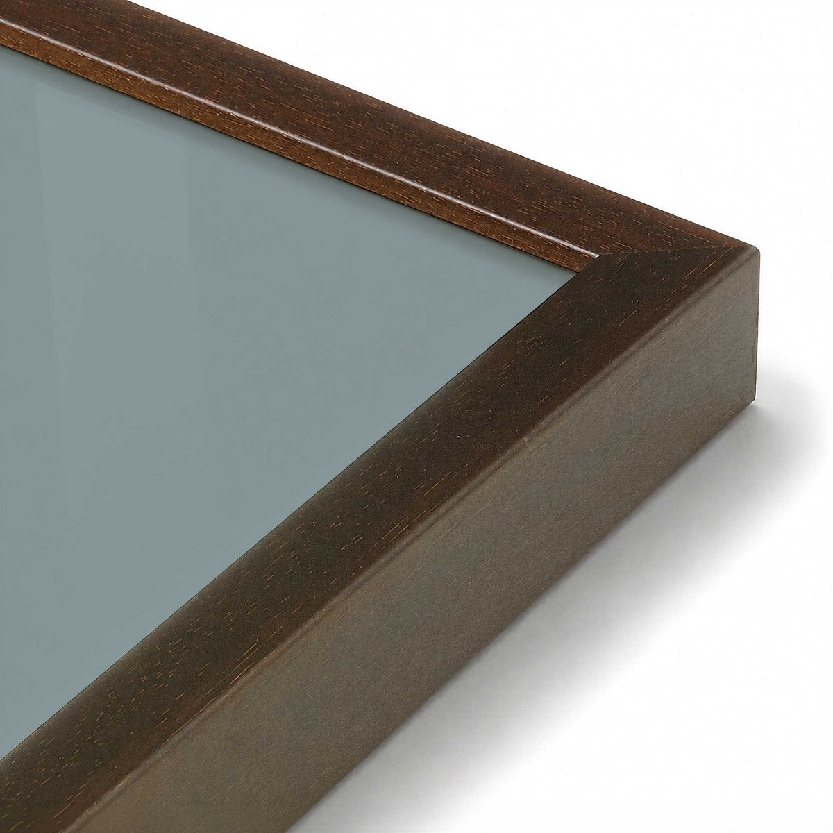 [Color:Belvinder Brown], Picture of art in a Belvinder Brown frame of the corner