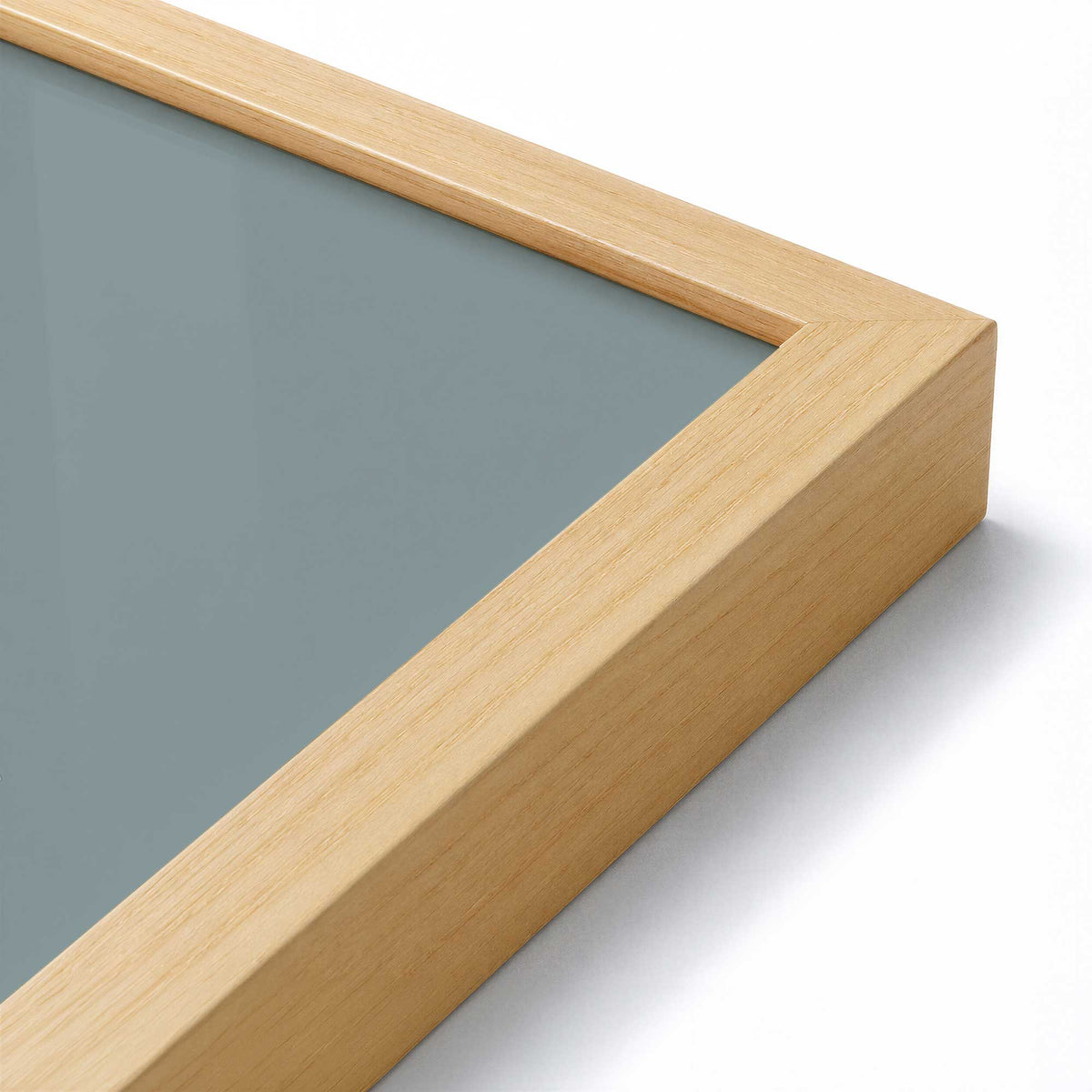 [Color:American Maple], Picture of art in an American Maple frame of the corner