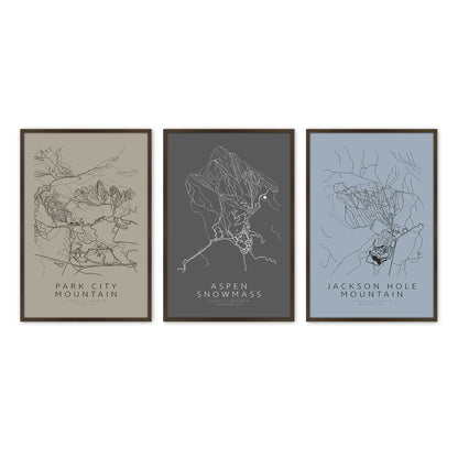 [Color:Belvinder Brown], Picture of art in a Belvinder Brown frame