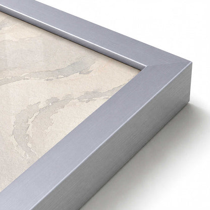 [Color:Polished Chrome], Picture of art in a Polished Chrome frame of the corner