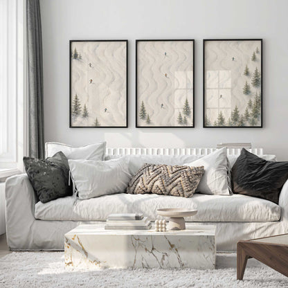 [Color:Satin Black], Picture of art in a Satin Black frame